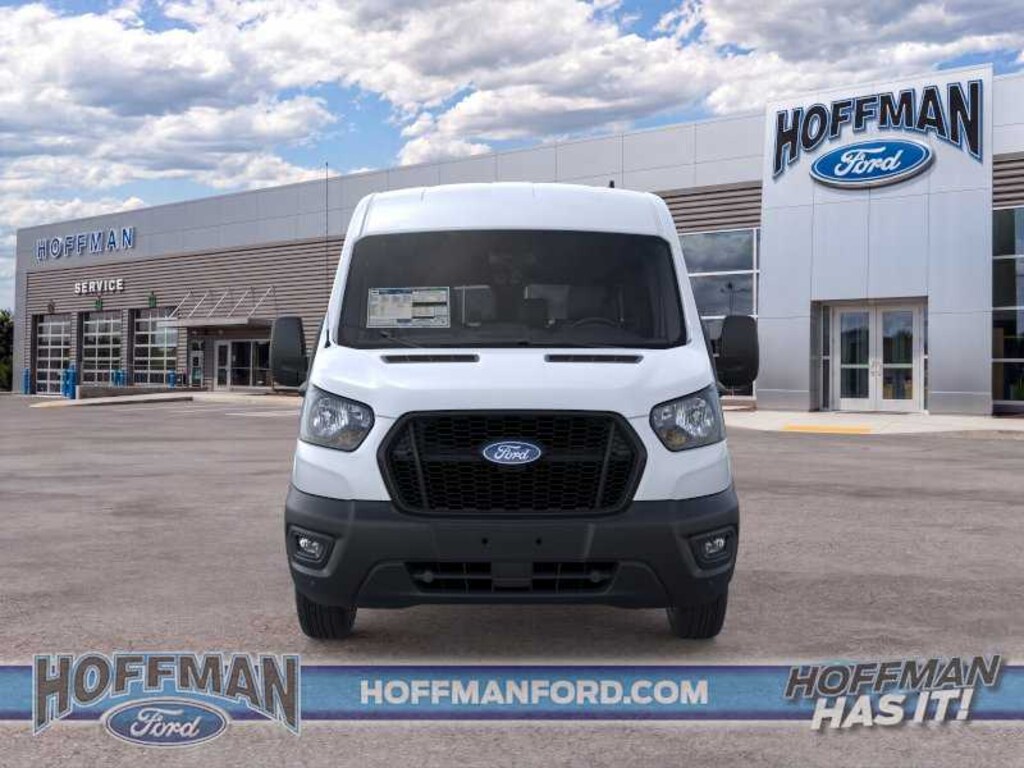 New 2026 Ford Transit Commercial Passenger Van XL Wagon Medium Roof Van