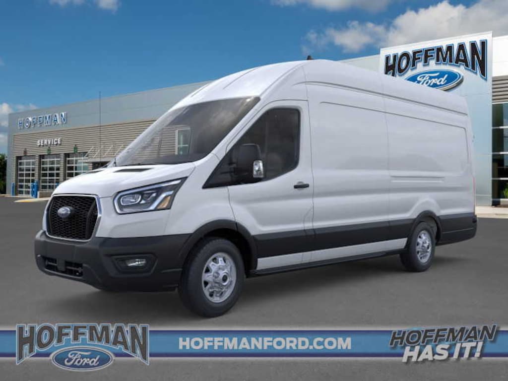 New 2025 Ford Transit T-350HD HR Cargo Van High Roof Ext. Van