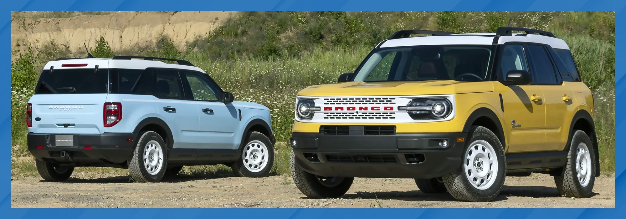 Custom Build Your Own Ford Bronco Sport