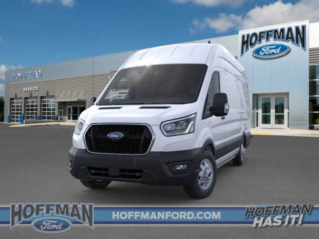 New 2025 Ford Transit T-350HD HR Cargo Van High Roof Ext. Van