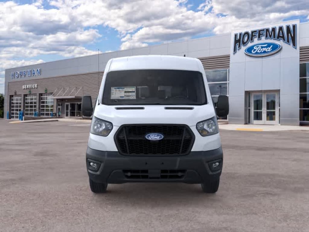 New 2026 Ford Transit Commercial Passenger Van XL Wagon Medium Roof Van