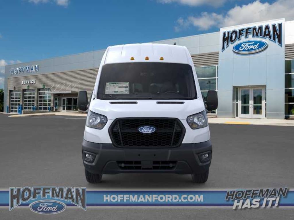 New 2026 Ford Transit Commercial Passenger Van XL Wagon High Roof HD Ext. Van