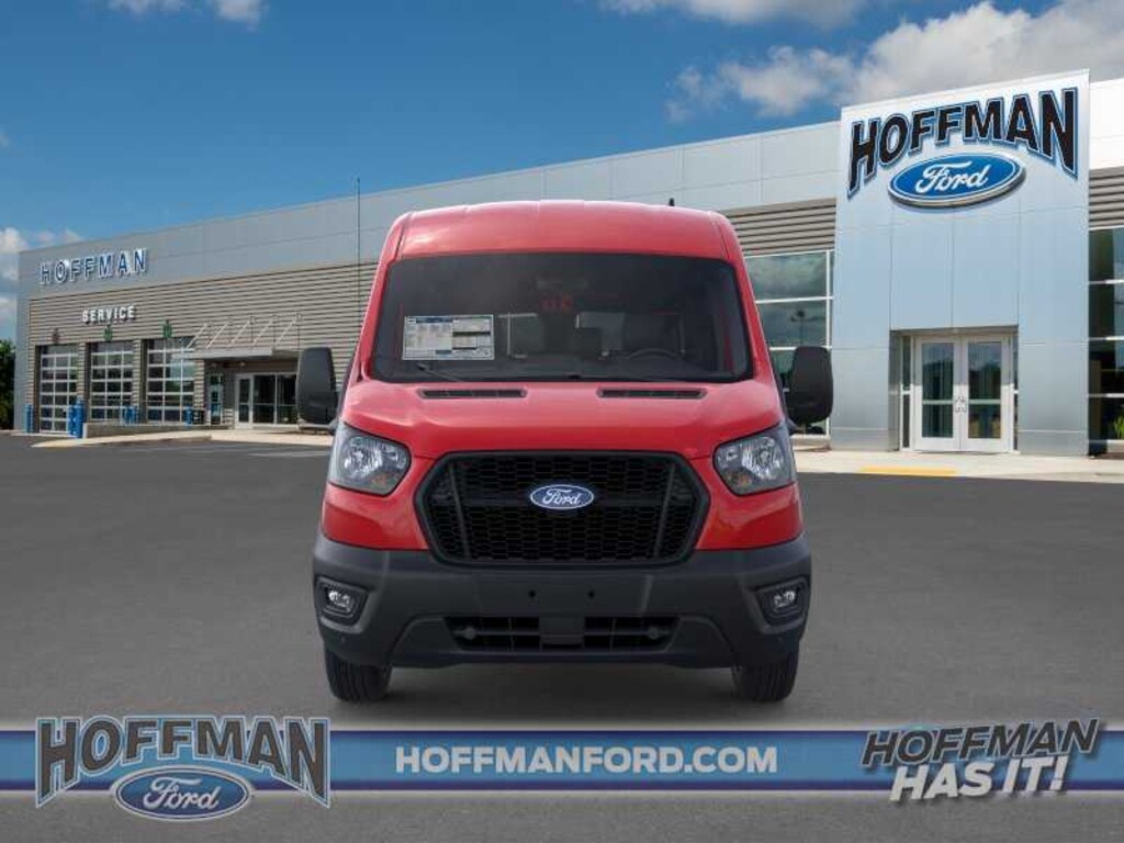 New 2026 Ford Transit Commercial Passenger Van XL Wagon Medium Roof Van