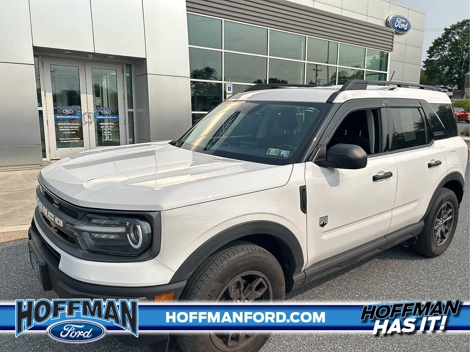 Certified 2022 Ford Bronco Sport Big Bend with VIN 3FMCR9B68NRD67160 for sale in Harrisburg, PA