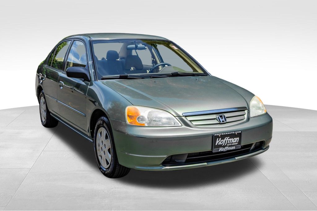 Used 2003 Honda Civic LX with VIN 2HGES16563H595141 for sale in Simsbury, CT