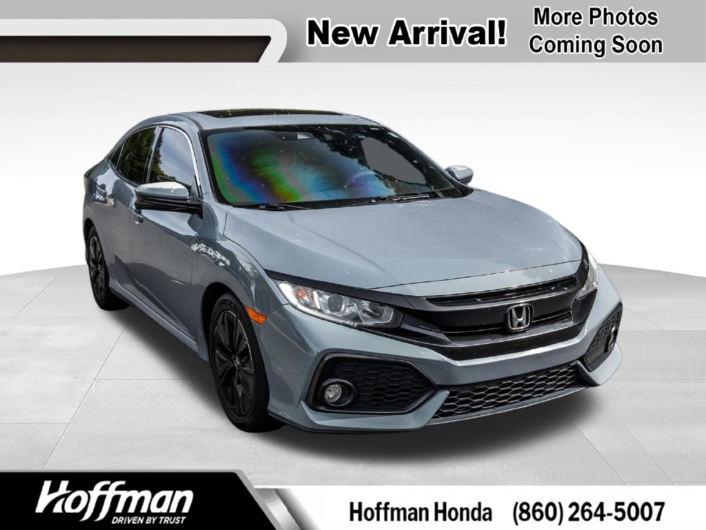 Used 2019 Honda Civic Hatchback EX with VIN SHHFK7H6XKU412161 for sale in Simsbury, CT