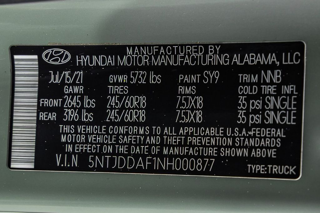 2022 Hyundai Santa Cruz 29