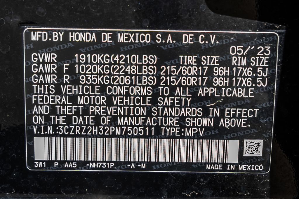 2023 Honda HR-V LX - Photo 32