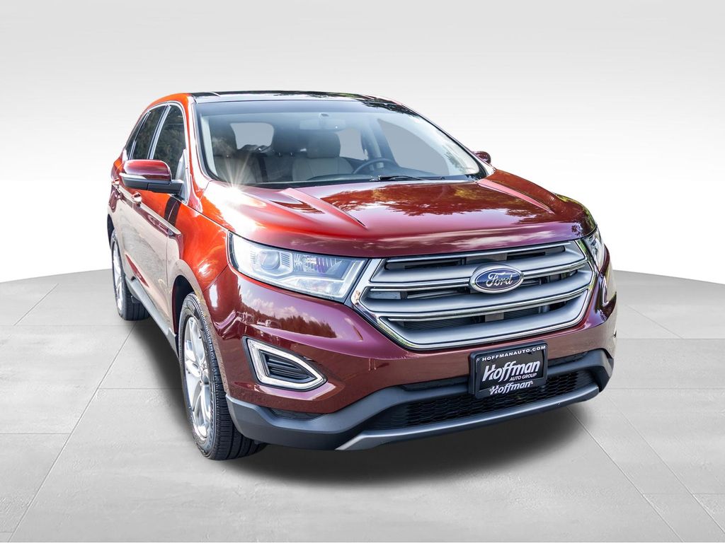 Used 2016 Ford Edge Titanium with VIN 2FMPK4K85GBC03375 for sale in Simsbury, CT