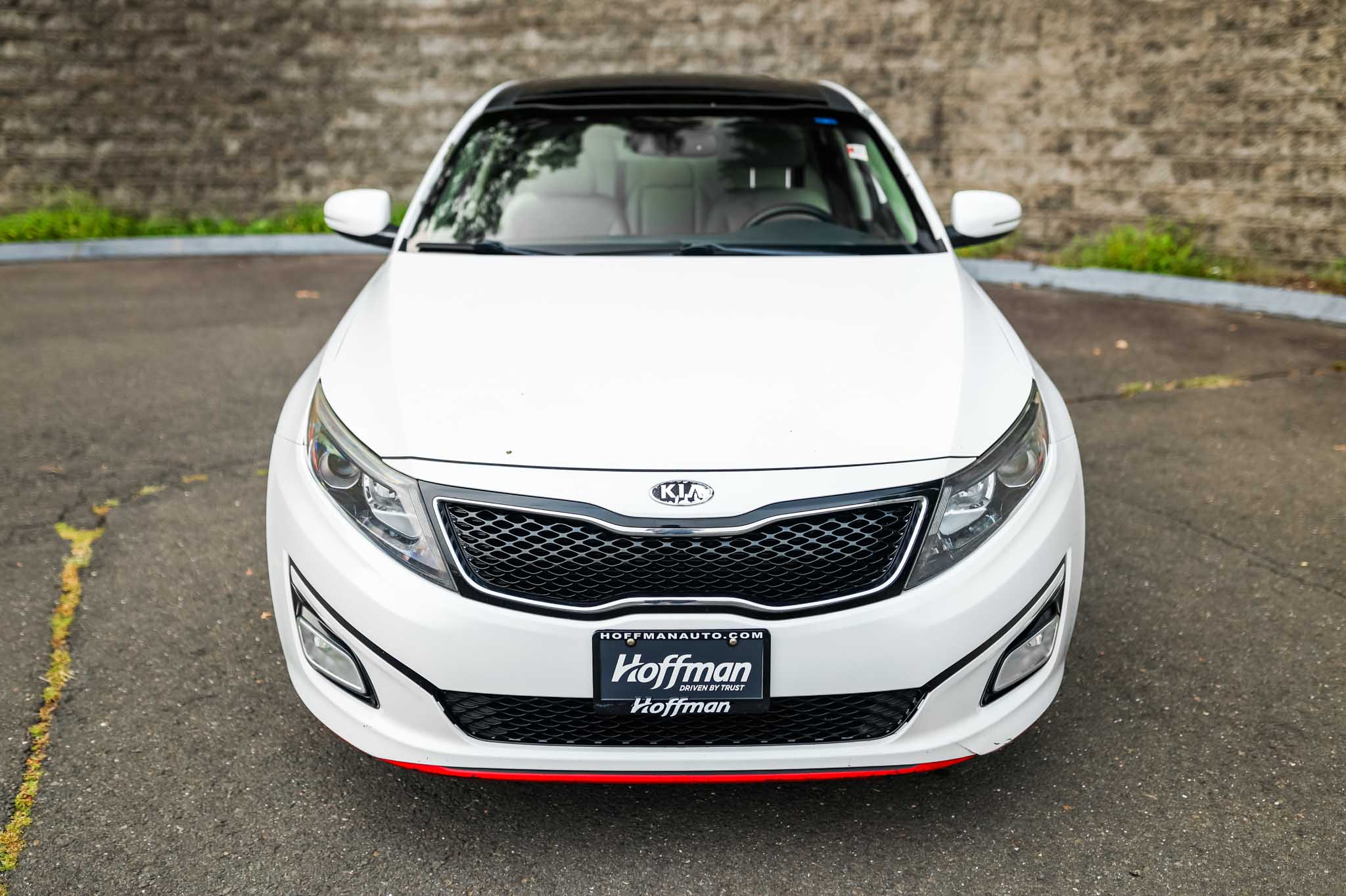 Used 2014 Kia Optima EX with VIN 5XXGN4A74EG293698 for sale in Simsbury, CT