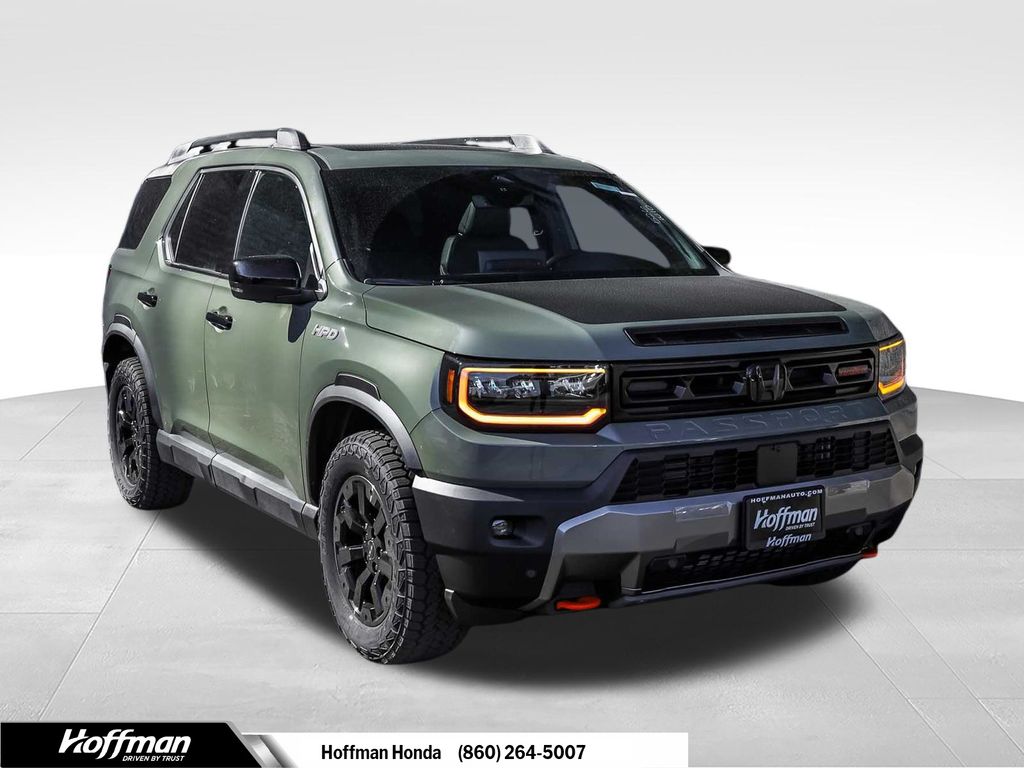 Ash Green Metallic 2026 Honda Passport SUV / Crossover All-Wheel Drive Automatic