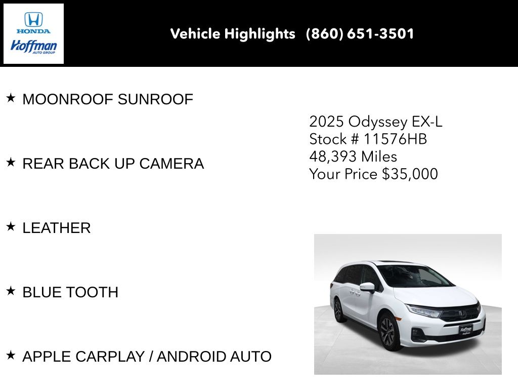 2025 Honda Odyssey 8