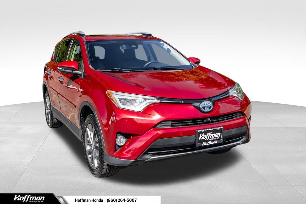 Used 2018 Toyota RAV4 Limited with VIN JTMDJREV2JD214943 for sale in Simsbury, CT