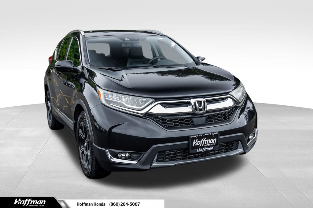 Used 2018 Honda CR-V Touring with VIN 7FARW2H94JE047687 for sale in Simsbury, CT