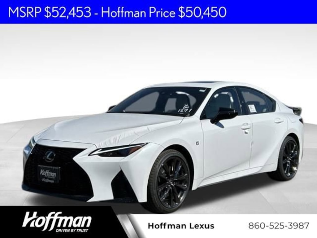 New 2025 Lexus IS 350 F SPORT AWD AWD 4-DOOR SEDAN