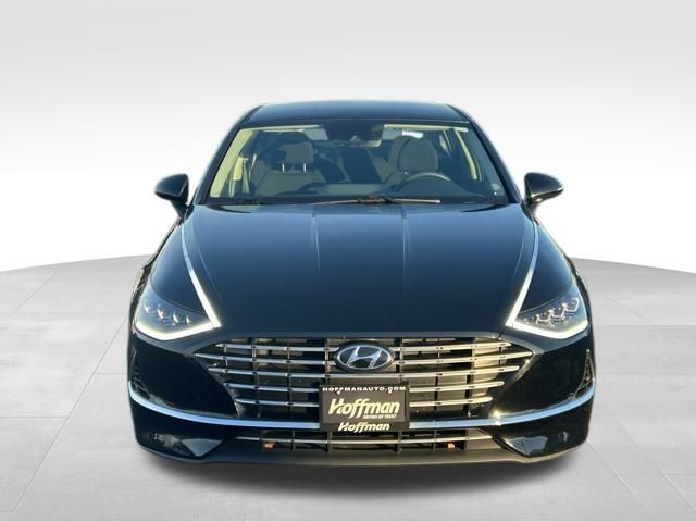 2023 Hyundai Sonata Hybrid Blue photo 2