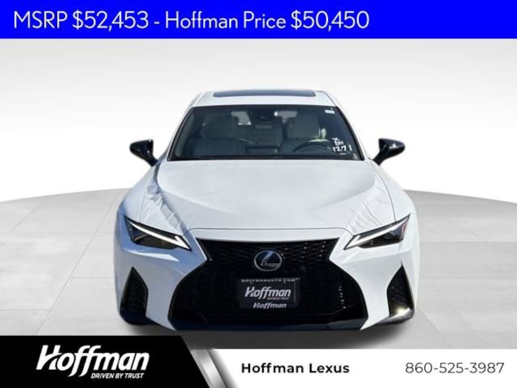 New 2025 Lexus IS 350 F SPORT AWD AWD 4-DOOR SEDAN