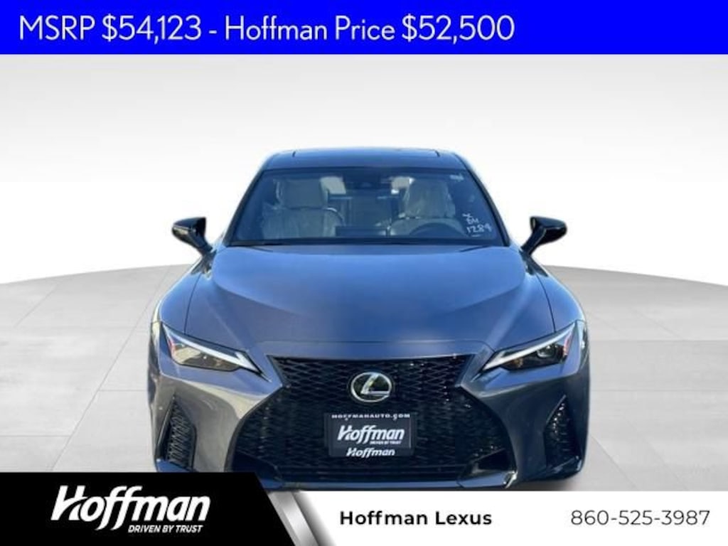 New 2025 Lexus IS 350 F SPORT AWD AWD 4-DOOR SEDAN