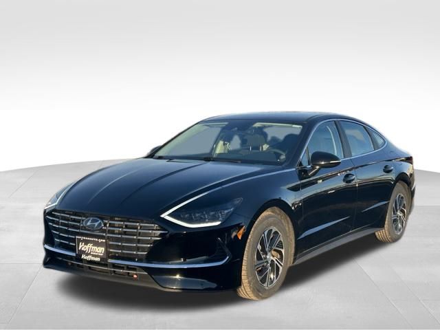 2023 Hyundai Sonata Hybrid Blue photo 3
