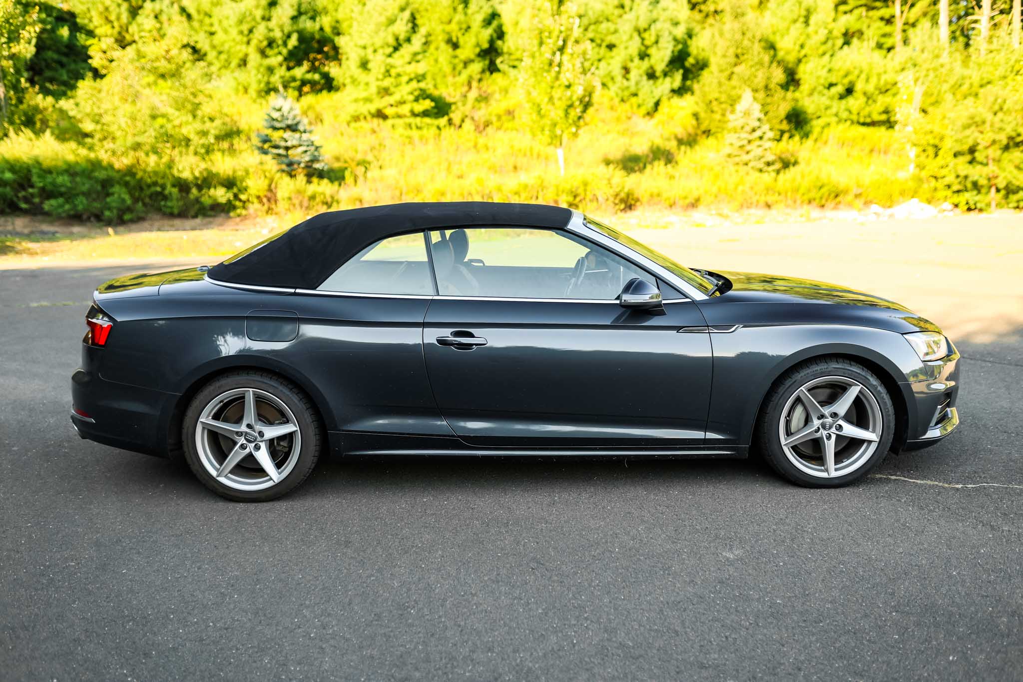 Used 2018 Audi A5 Cabriolet Premium Plus with VIN WAUYNGF55JN007186 for sale in Simsbury, CT