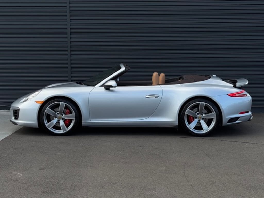 Certified 2018 Porsche 911 Carrera 4S Cabriolet