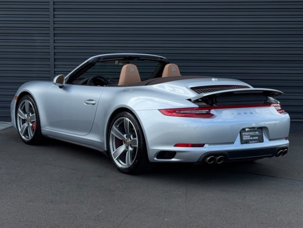Certified 2018 Porsche 911 Carrera 4S Cabriolet