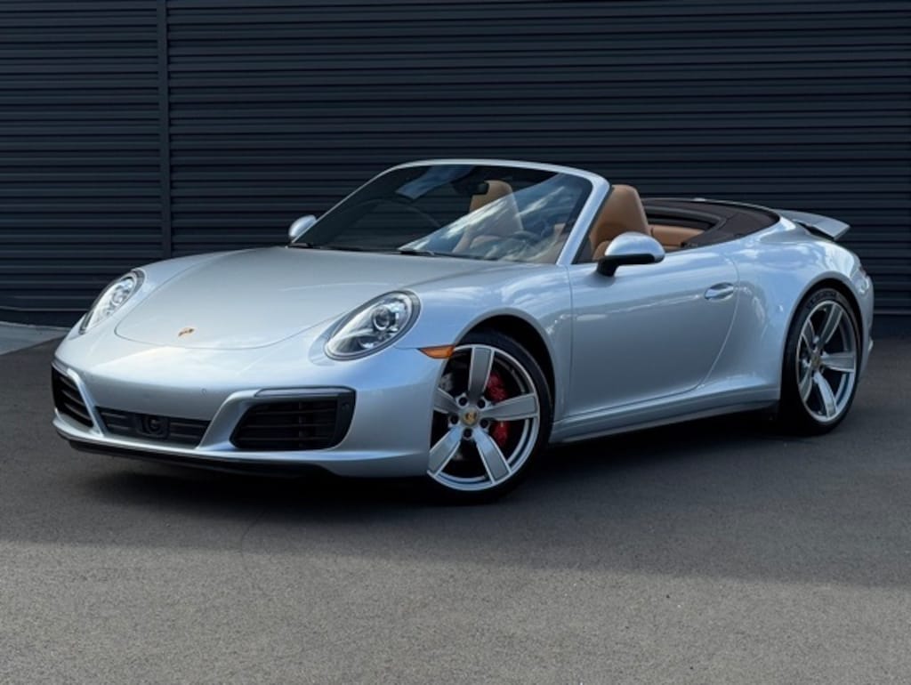 Certified 2018 Porsche 911 Carrera 4S Cabriolet