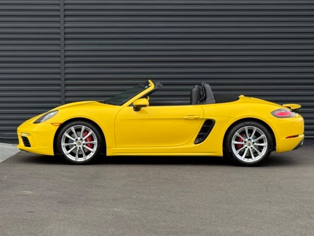 Certified 2021 Porsche 718 Boxster S Cabriolet