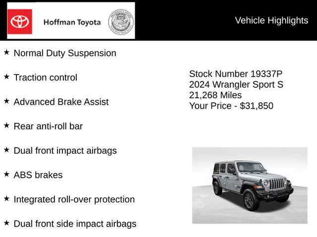 2024 Jeep Wrangler 4-Door Sport S - Photo 25