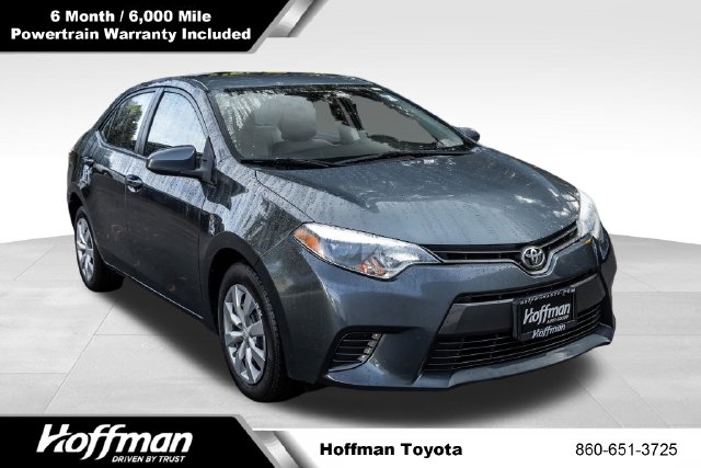 Used 2016 Toyota Corolla LE Sedan 2T1BURHE0GC612698 in Watertown, CT