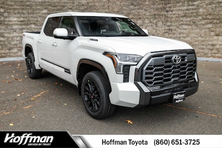 Featured 2026 Toyota Tundra i-FORCE MAX Platinum PLATINUM CREWMAX 5.5 for sale near you in West Simsbury, CT