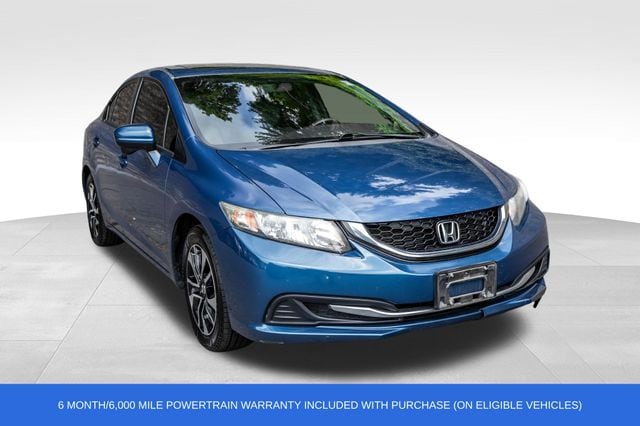 Used 2015 Honda Civic EX with VIN 19XFB2F88FE038072 for sale in Simsbury, CT