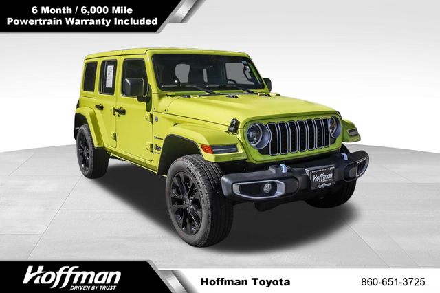 Used Featured 2024 Jeep Wrangler Sahara 4xe SUV for sale near you in West Simsbury, CT