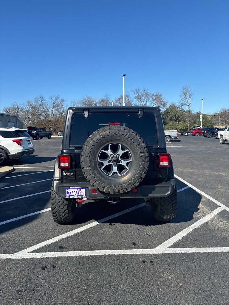 Used 2021 Jeep Wrangler Unlimited Rubicon with VIN 1C4HJXFG7MW624541 for sale in Lampasas, TX