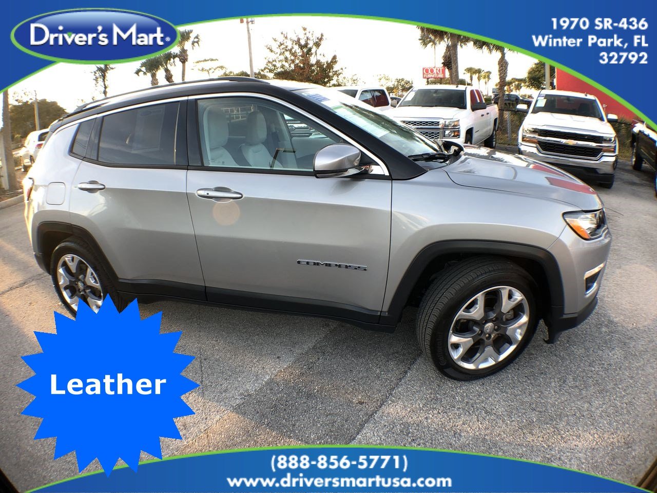 Used 2019 Jeep Compass Limited Fwd For Sale In Orlando Fl
