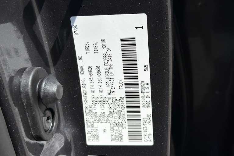 2026 Toyota Tundra at Toyota of Hollywood in Los Angeles, CA