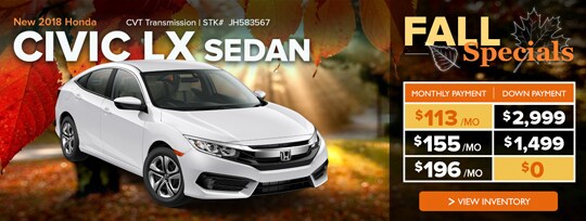 Honda Civic Lease For 113 Mo Holman