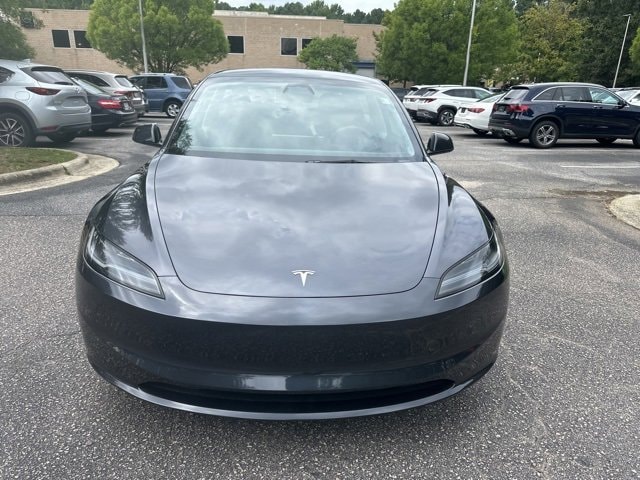Used 2024 Tesla Model 3 Base with VIN 5YJ3E1EA9RF755216 for sale in Apex, NC