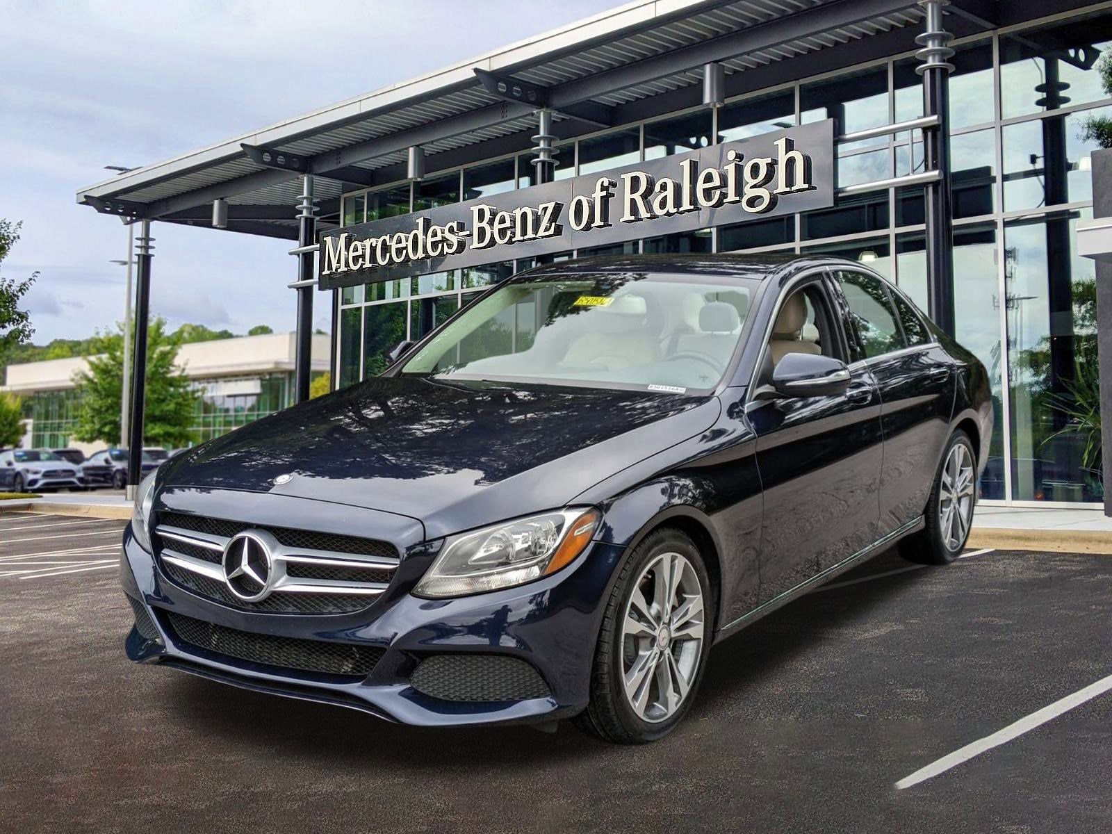 Used 2015 Mercedes-Benz C-Class C300 with VIN 55SWF4JB1FU076173 for sale in Raleigh, NC