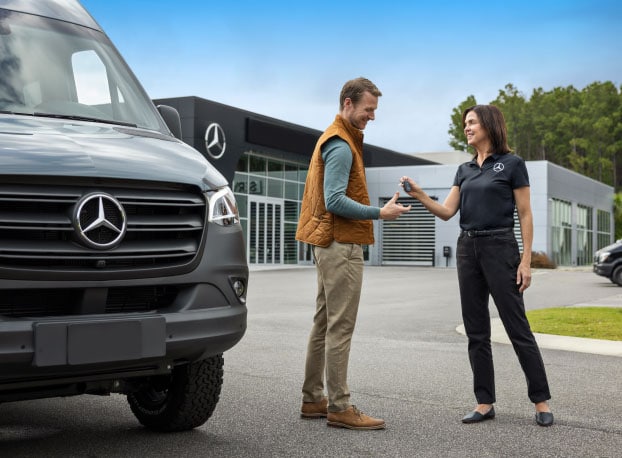 Mercedes-Benz Van Delivery, Raleigh, NC