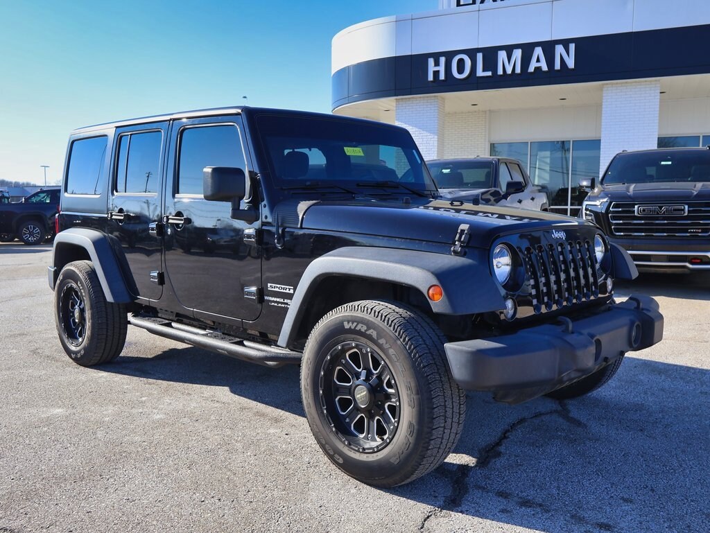 Used 2018 Jeep Wrangler JK Unlimited Sport S