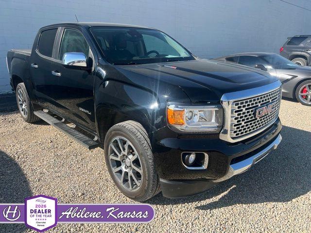 Onyx Black 2017 GMC Canyon Pickup Truck Four-Wheel Drive Automatic