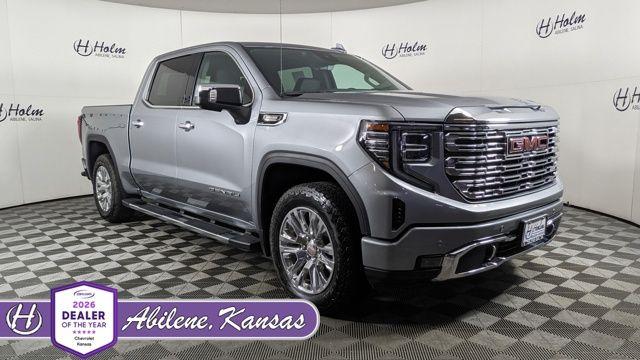 Sterling Metallic 2024 GMC Sierra 1500 Denali Crew Cab 4WD Pickup Truck Four-Wheel Drive Automatic