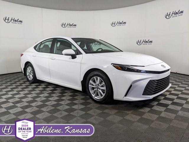 White 2025 Toyota Camry Sedan Front-Wheel Drive