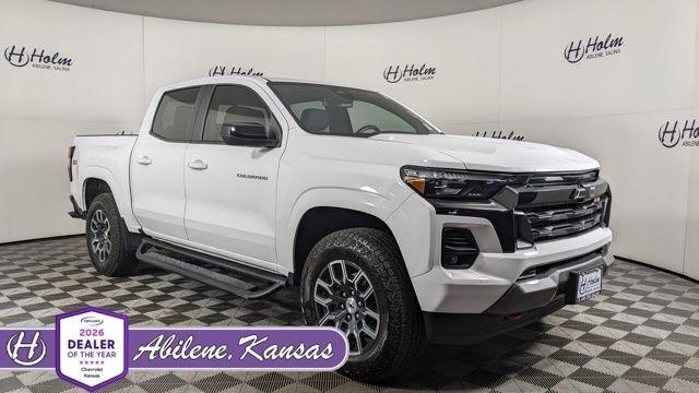 Summit White 2024 Chevrolet Colorado Z71 Crew Cab 4WD Pickup Truck Four-Wheel Drive Automatic