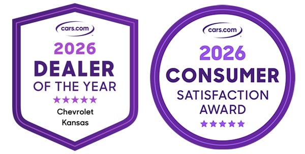  Holm Automtoive Award for Kansas Chevy Dealer of the Year!