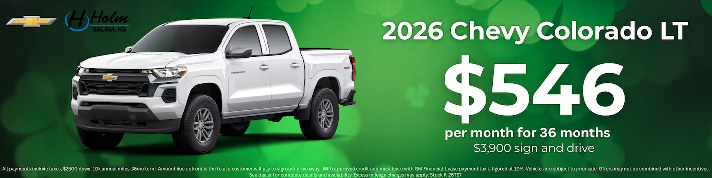  2026 Chevy Colorado LT Lease Offer