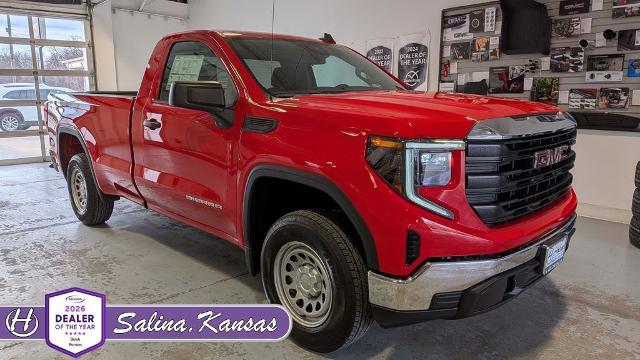 Cardinal Red 2026 GMC Sierra 1500 Pro Regular Cab LB 4WD Pickup Truck Four-Wheel Drive Automatic