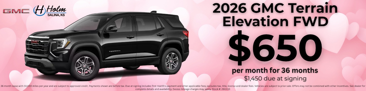  GMC Terrain Lease Offer