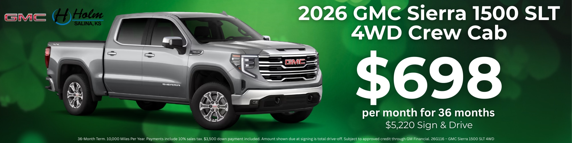  GMC Sierra 1500 Lease Offer